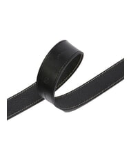 PINKO TAMBORIL Ceinture en cuir tambouriné noir-or antique - Ceintures - 4