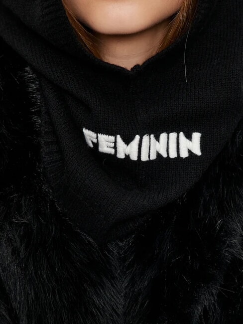 MINUET Cagoule limousine noire - Bonnets