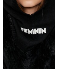 PINKO MINUET Cagoule limousine noire - Bonnets - 4