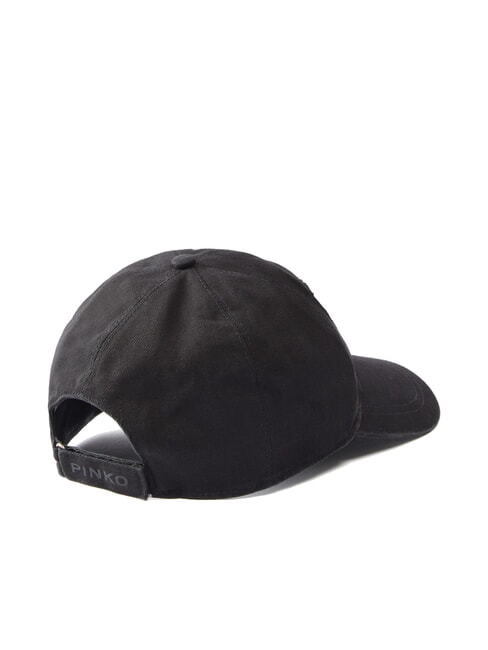 BUSSETO Casquette de baseball en coton limousine noire - Bonnets