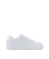 ARMANI EXCHANGE A|X Baskets en cuir blanc brillant - Chaussures Femme - 2