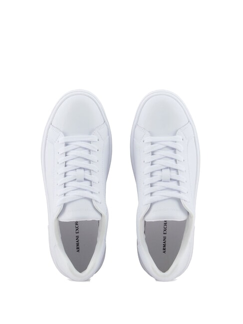 A|X Baskets en cuir blanc brillant - Chaussures Femme