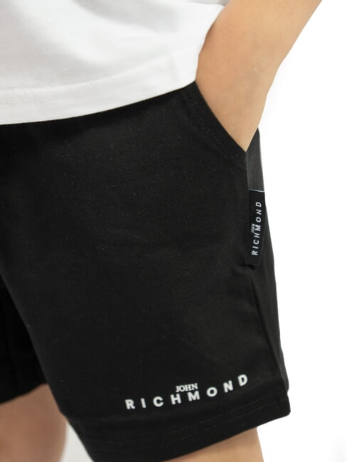 NORMI Ensemble t-shirt et bermuda blanc noir - Survêtements pour enfants