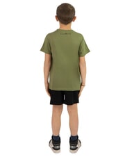 JOHN RICHMOND NORMI Ensemble t-shirt et bermuda mil vert. - Survêtements pour enfants - 4