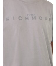 JOHN RICHMOND SOULOKU T-shirt avec logo en relief gris moyen - T-shirt - 2