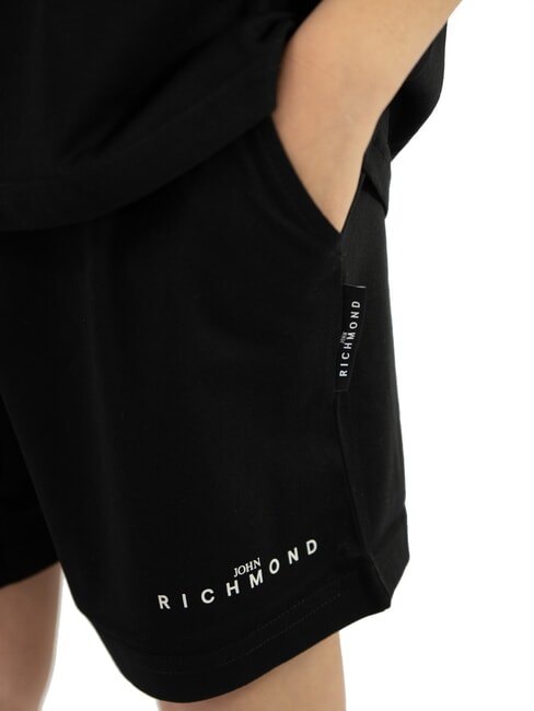 NORMI Ensemble t-shirt et bermuda noir - Survêtements pour enfants