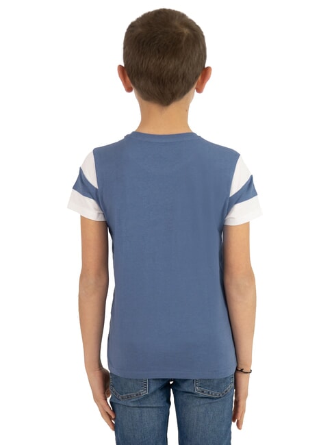 KIDS T-shirt imprimé papier indigo - Tee-shirt enfant