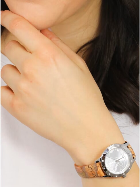 MOOREA  Montre indiquant uniquement l'heure  acier-géo - Montres