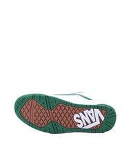 VANS HYLANE  Baskets en cuir vert pop - Chaussures unisexe - 5
