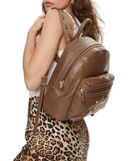 LOVE MOSCHINO GOLDEN HEART  Sac &agrave; dos taupe - Sacs pour Femme - 5