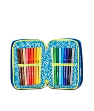 SJGANG BORN TO FUN BOY Trousse complète avec kit scolaire Noir - Étuis et Accessoires - 5