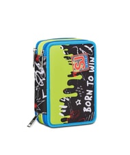 SJGANG BORN TO FUN BOY Trousse complète avec kit scolaire Noir - Étuis et Accessoires - 6