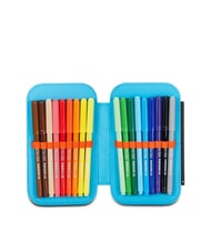 SJGANG TRICYLED BOY Trousse complète avec kit scolaire rouge orange - Étuis et Accessoires - 4