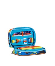 SJGANG TRICYLED BOY Trousse complète avec kit scolaire rouge orange - Étuis et Accessoires - 7