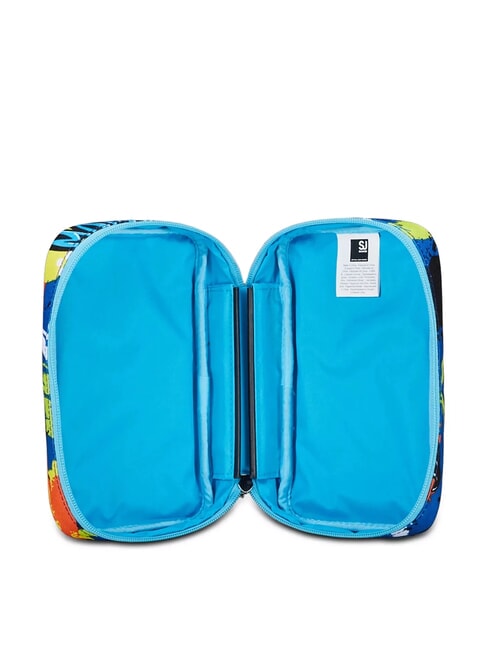 TRICYLED BOY Trousse complète avec kit scolaire rouge orange - Étuis et Accessoires