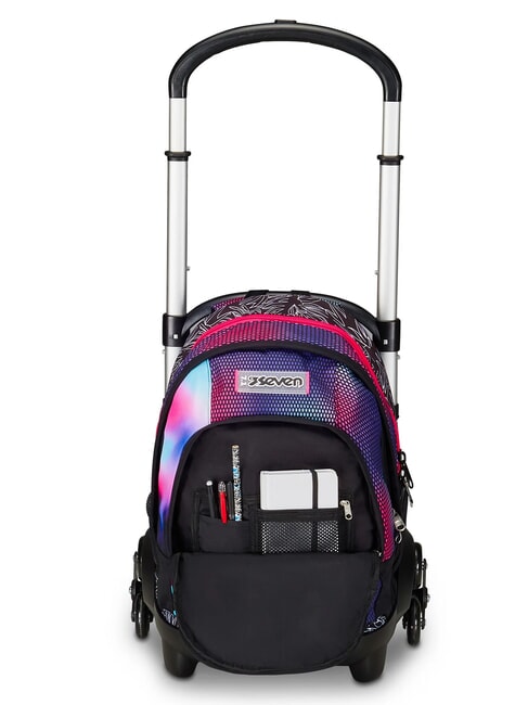FLEX SHADEFULL GIRL Sac à dos trolley amovible, 3 roues violet - Sacs à dos à roulettes