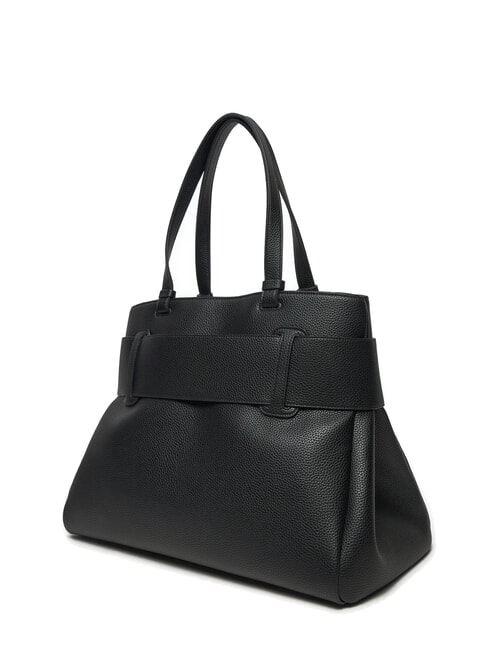 SUSIE SOFT Sac &agrave; bandouli&egrave;re avec boucle noir - Sacs pour Femme