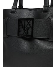 ARMANI EXCHANGE SUSIE SOFT Sac &agrave; bandouli&egrave;re avec boucle noir - Sacs pour Femme - 3