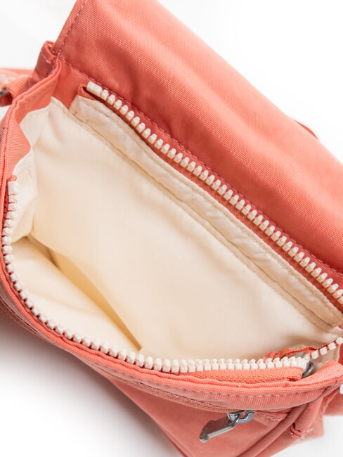 CATIA Petit sac à bandoulière avec rabat singe poilu rose vintage - Sacs pour Femme