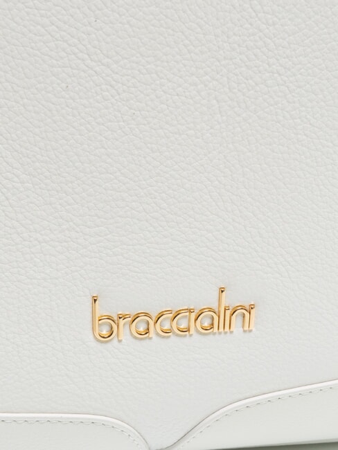 HELLEN Sac &agrave; bandouli&egrave;re en cuir blanc - Sacs pour Femme