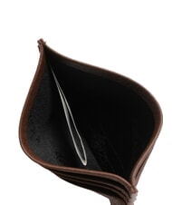 BRACCIALINI BASIC Porte-cartes en cuir avec logo en métal - Portefeuilles Femme