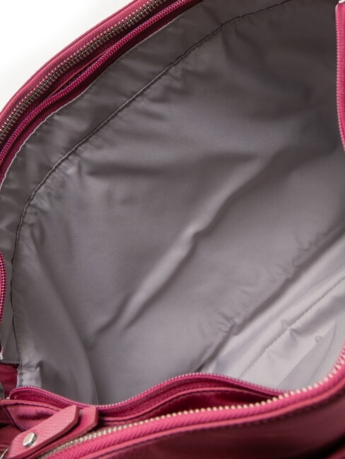 KARISSA EVO  Sac à main, avec bandoulière, support PC 14,1" ROUGE GRENAT - Porte Documents Travail