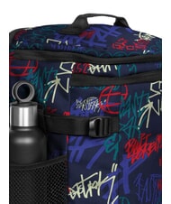 EASTPAK CARRY PACK Sac à dos pour ordinateur portable 17" étiquettes de rue bleues - Sacs à dos pour l'École & les Loisirs - 3