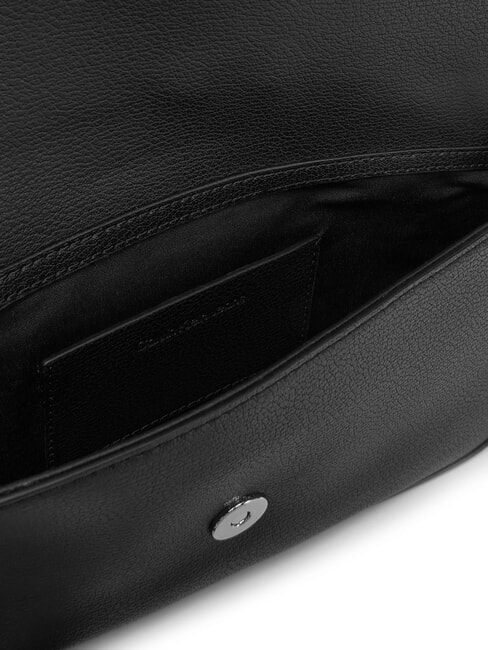 MINIMAL MONOGRAM Sac à bandoulière, avec bandoulière sur noir - Sacs pour Femme