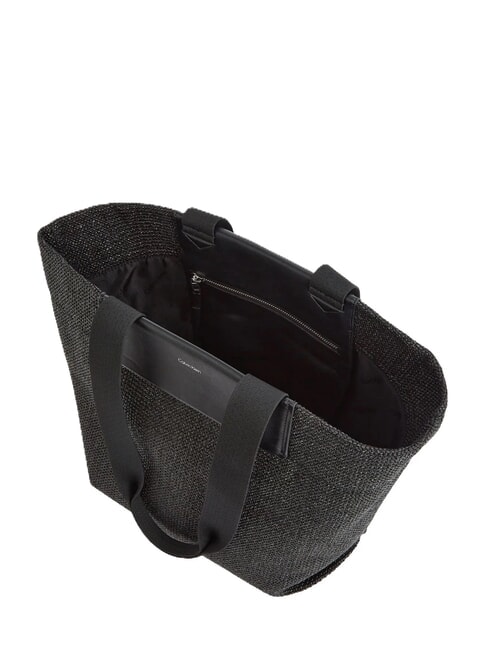 CK RAFFIA Sac à bandoulière ck noir - Sacs pour Femme