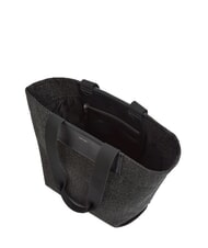 CALVIN KLEIN CK RAFFIA Sac à bandoulière ck noir - Sacs pour Femme - 3