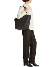 CALVIN KLEIN CK RAFFIA Sac à bandoulière ck noir - Sacs pour Femme - 4