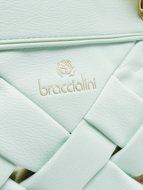 ICONS Sac de courses tiss&eacute; c&eacute;leste - Sacs pour Femme