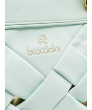 BRACCIALINI ICONS Sac de courses tiss&eacute; c&eacute;leste - Sacs pour Femme - 3