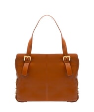 BRACCIALINI NORA Sac shopping en cuir avec boucles marron - Sacs pour Femme - 3