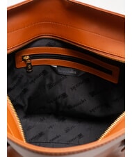 BRACCIALINI NORA Sac shopping en cuir avec boucles marron - Sacs pour Femme - 4