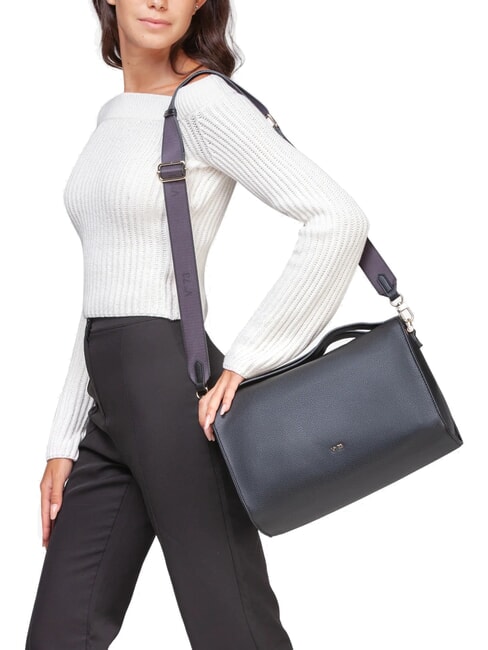 ANNE Sac à main avec bandoulière noir - Sacs pour Femme