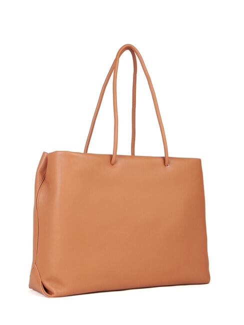 NINETTE Sac shopping avec logo en relief cuir - Sacs pour Femme