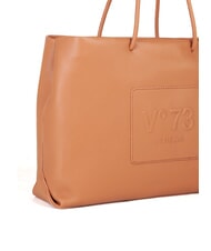 V73 NINETTE Sac shopping avec logo en relief cuir - Sacs pour Femme - 3