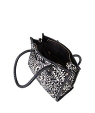 V73 AMELIA Sac shopping en tissu jacquard noir/multicolore - Sacs pour Femme - 4
