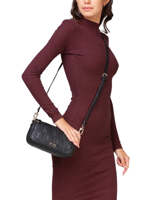 MARGARET Sac à motif matelassé à deux fonctions noir - Sacs pour Femme