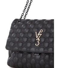 V73 MARZIA Sac bandoulière matelassé noir - Sacs pour Femme - 3