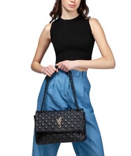 V73 MARZIA Sac bandoulière matelassé noir - Sacs pour Femme - 5