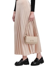 V73 BAMBOO BAG Sac à rabat double fonction beige - Sacs pour Femme - 5