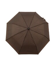 FERRÈ MINI Parapluie pliant coupe-vent cravate marron 03 - Parapluies - 2