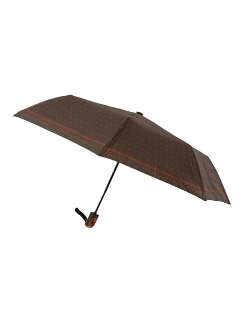 MINI Parapluie pliant coupe-vent cravate marron 03 - Parapluies