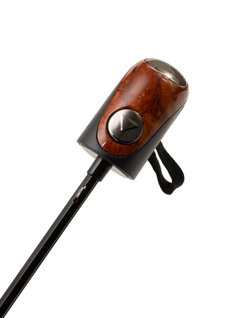 MINI Parapluie pliant coupe-vent cravate marron 03 - Parapluies