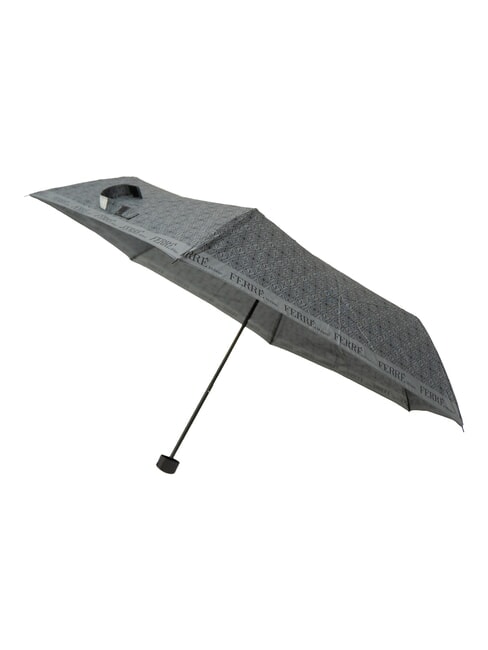 MINI Parapluie manuel coupe-vent cravate grise 01 - Parapluies