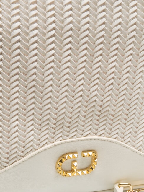 DELIA Sac de courses tissé blanc - Sacs pour Femme