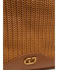 GAUDÌ DELIA Sac de courses tissé bronzage - Sacs pour Femme - 4