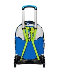 SJGANG CUCCIOLI  NEW TECH Sac à dos trolley amovible, 2 roues Noir - Sacs à dos à roulettes - 5